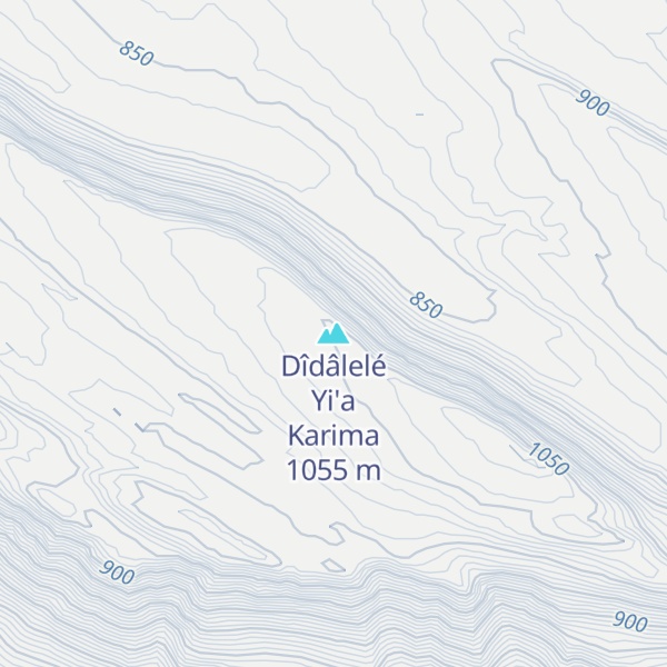 Map of Dîdâlelé Yi'a Karima