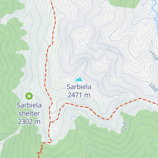Map of Sarbiela