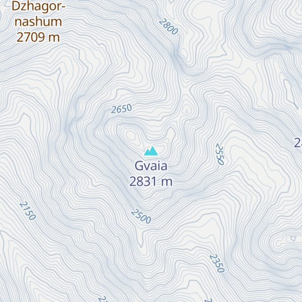 Map of Gvaia