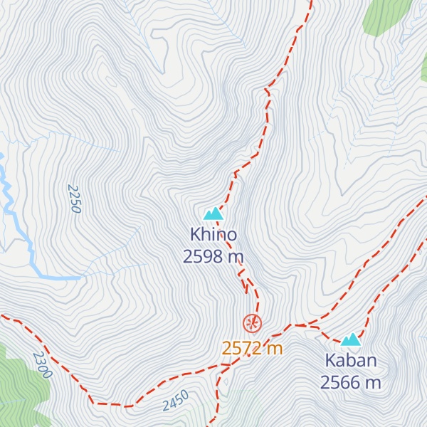 Map of Khino