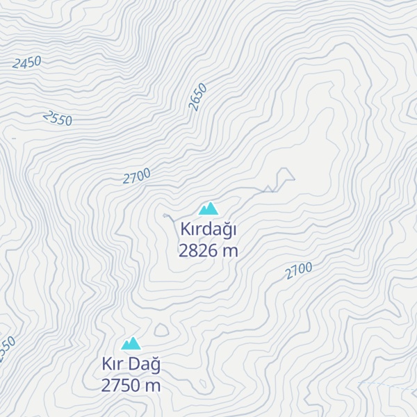 Map of Kırdağı