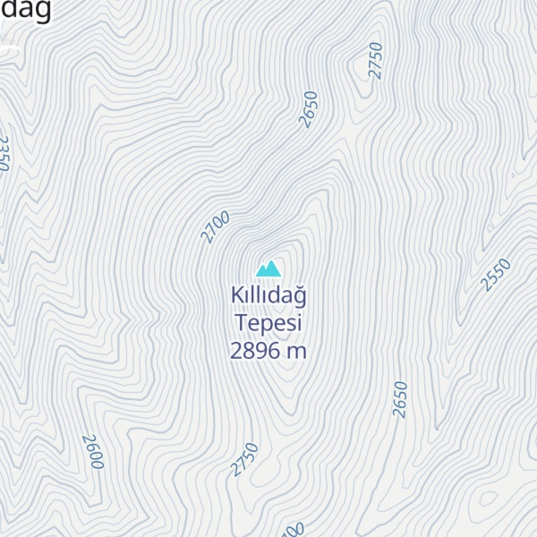 Map of Kıllıdağ Tepesi