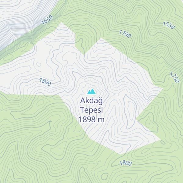 Map of Akdağ Tepesi