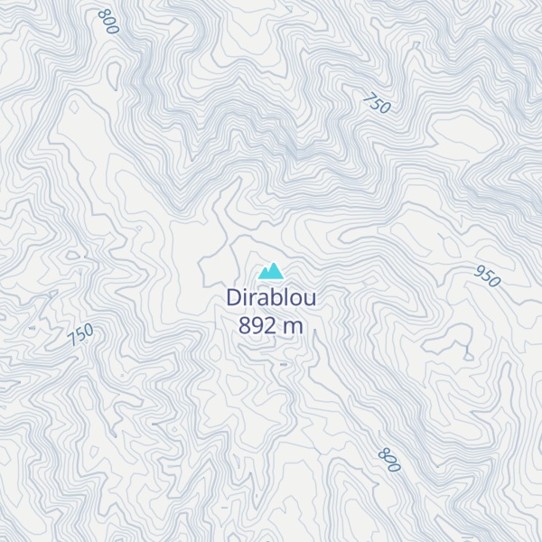 Map of Dirablou