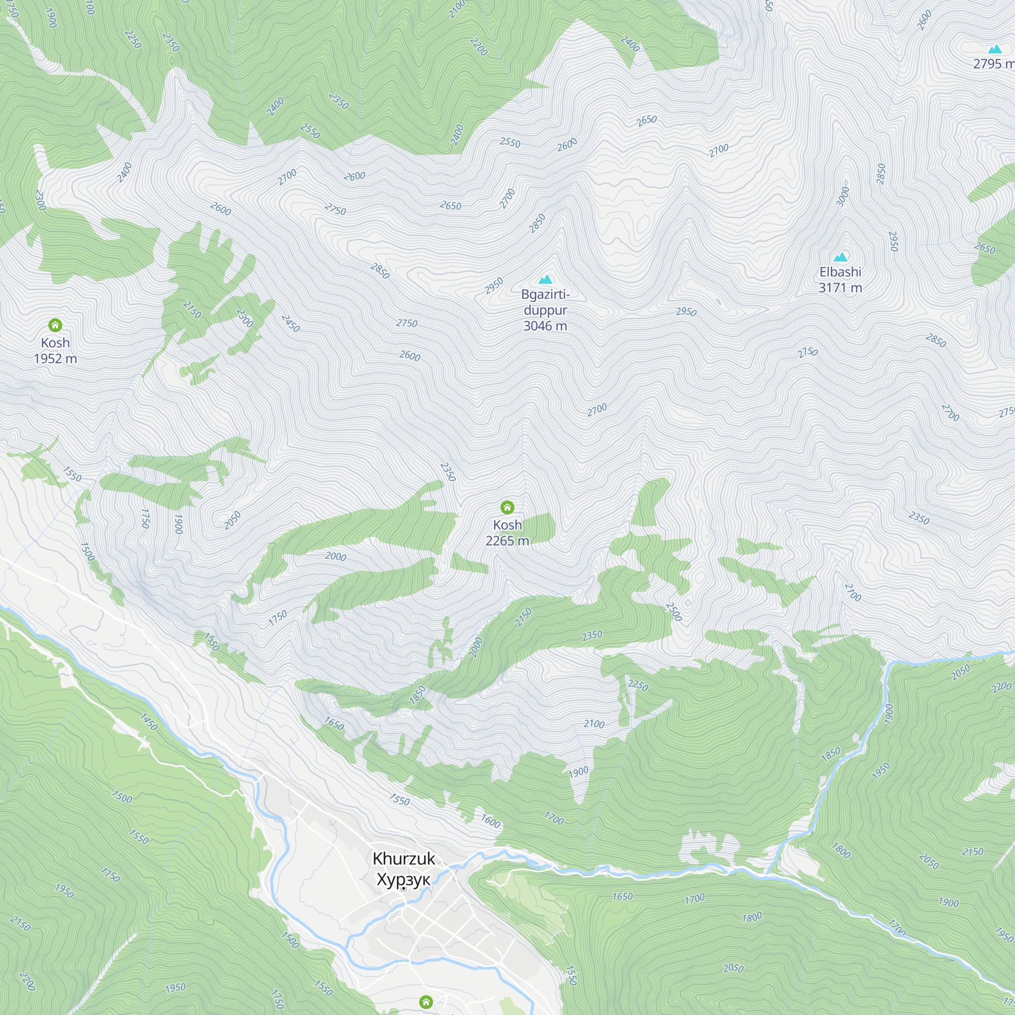 Kosh map