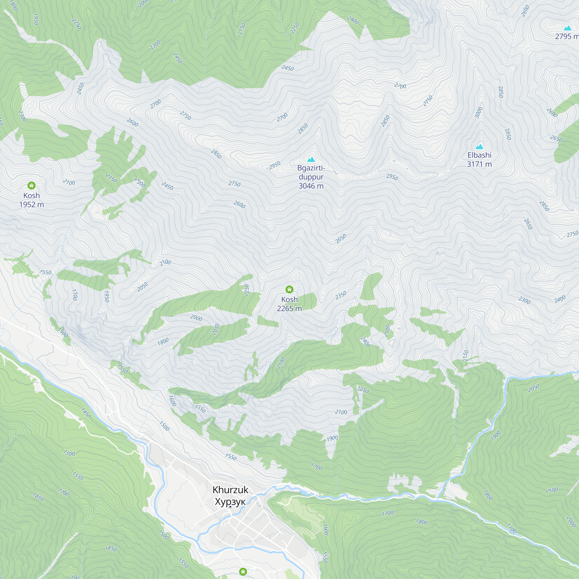 Kosh map