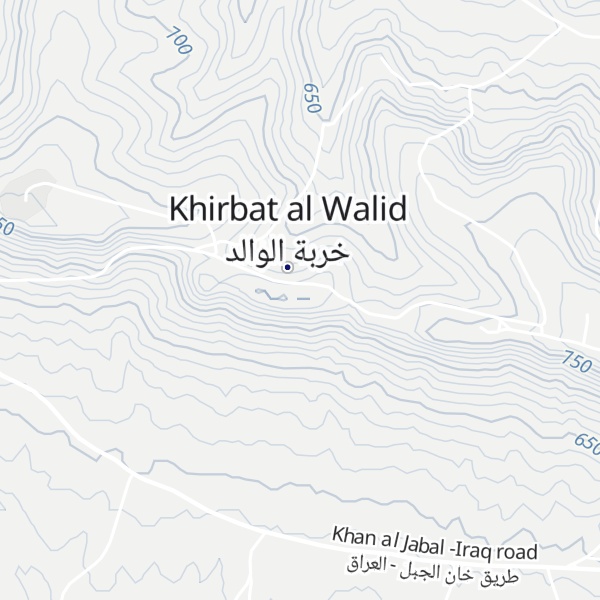 Map of Qarah Jūq Dāgh