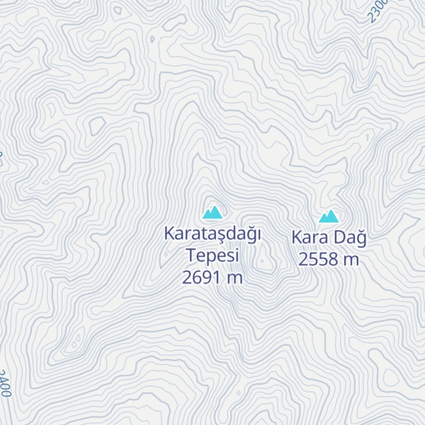 Map of Karataşdağı Tepesi