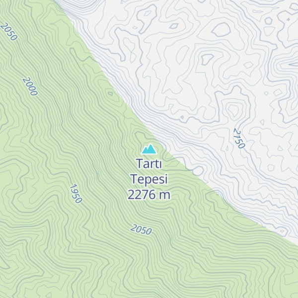 Map of Tartı Tepesi