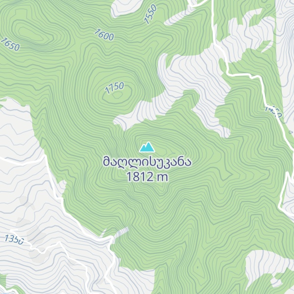 Map of მაღლისუკანა