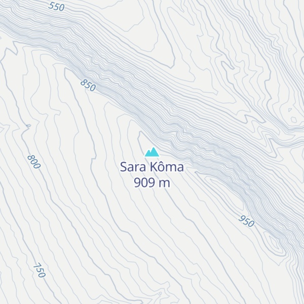 Map of Sara Kôma