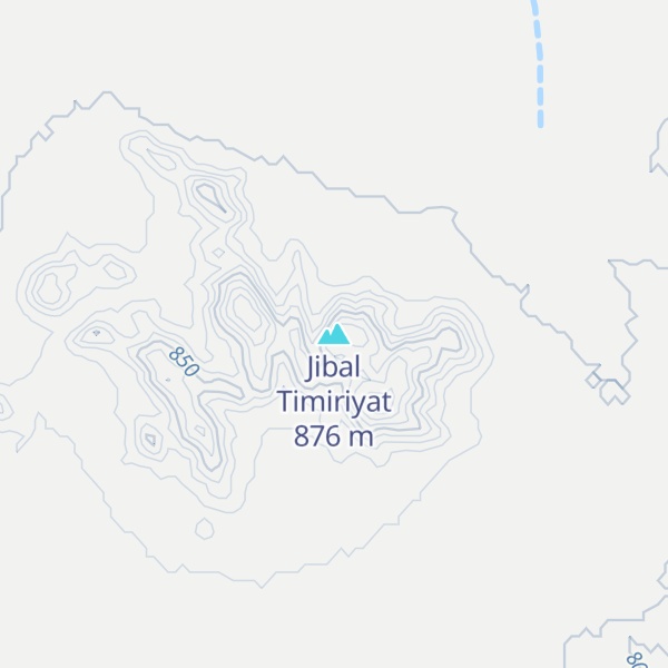Map of Jibal Timiriyat