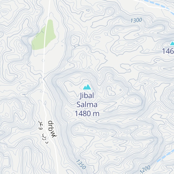 Map of Jibal Salma