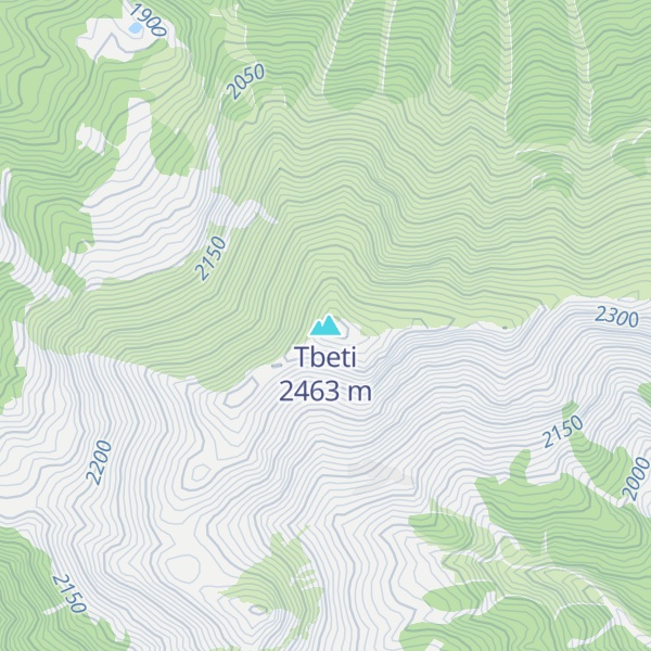 Map of Tbeti
