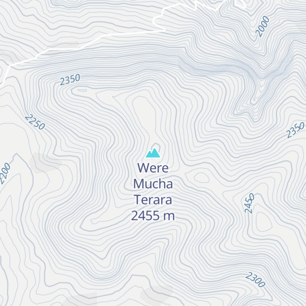 Map of Were Mucha Terara