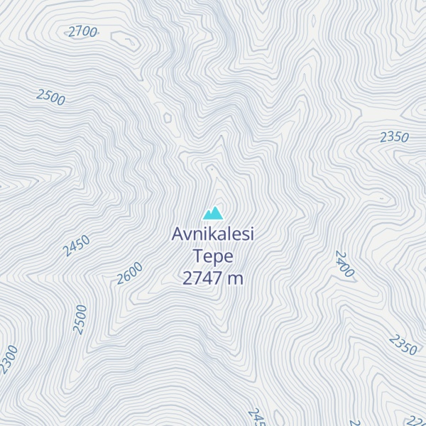 Map of Avnikalesi Tepe