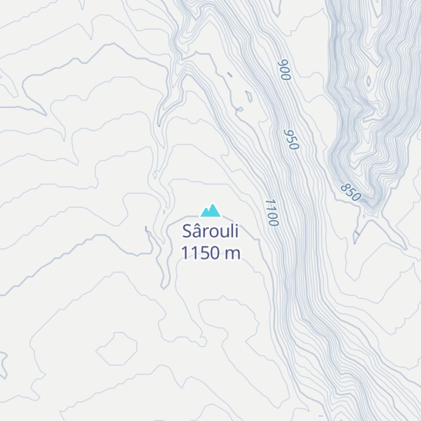 Map of Sârouli