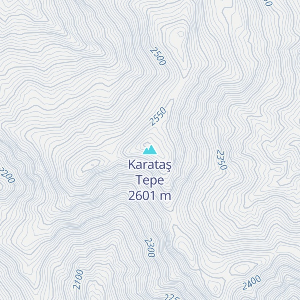 Map of Karataş Tepe