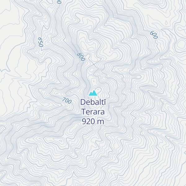 Map of Debaltī Terara