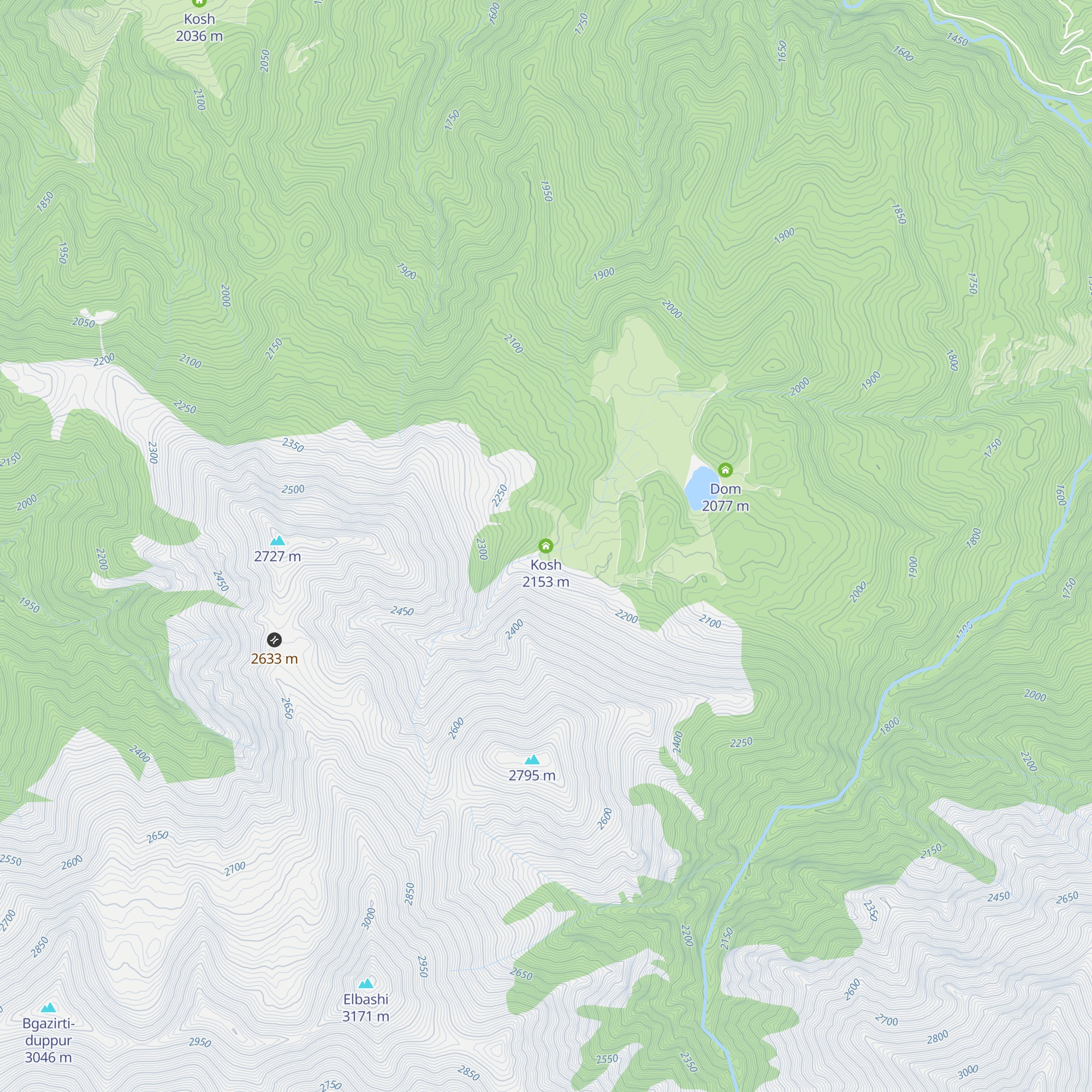 Kosh map