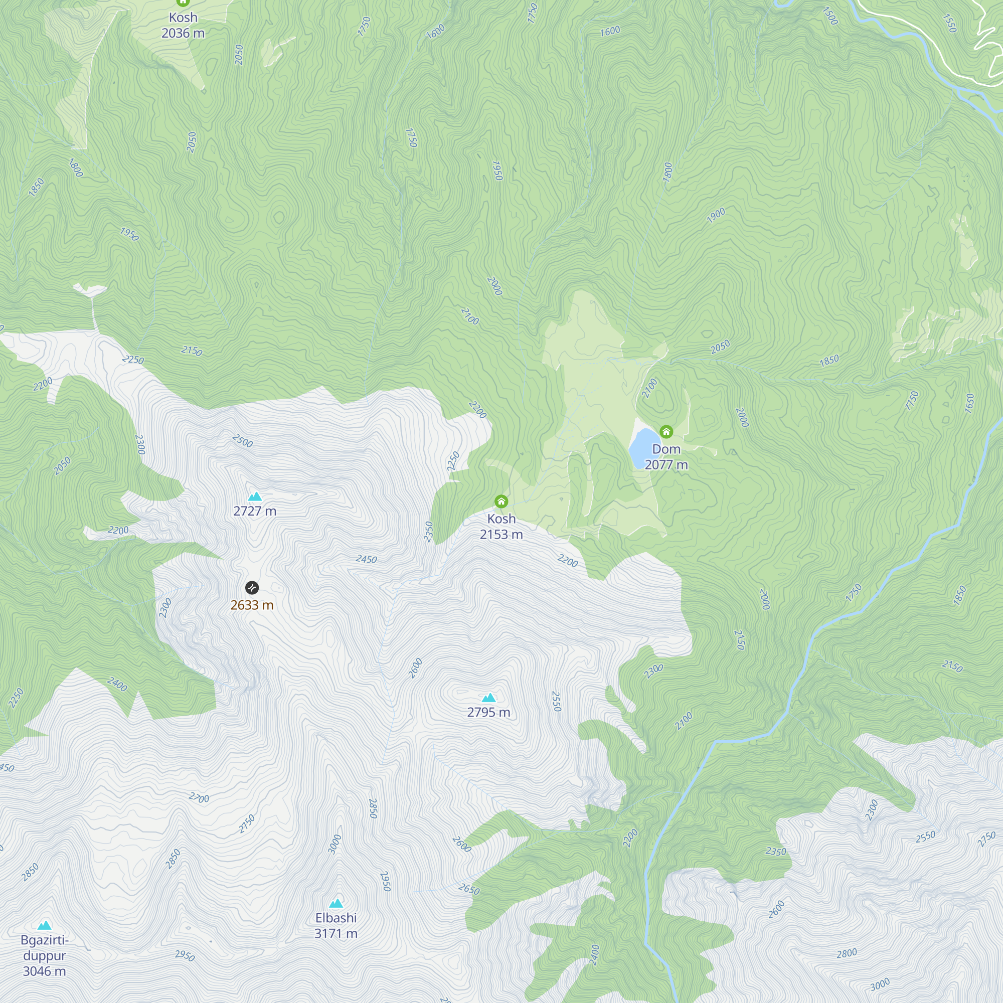 Kosh map