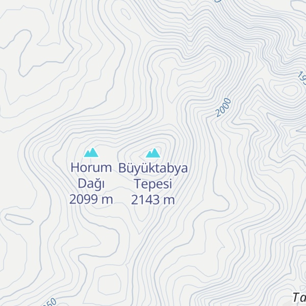 Map of Büyüktabya Tepesi