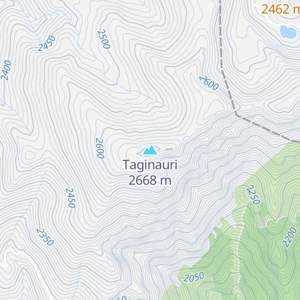 Map of Taginauri