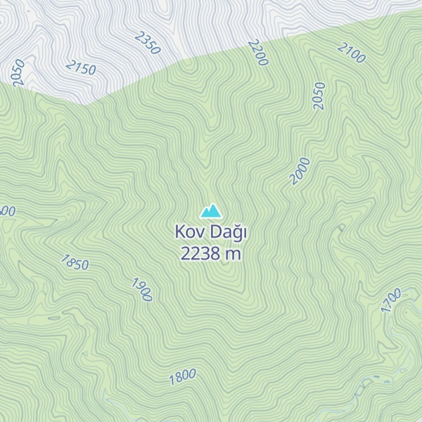 Map of Kov Dağı