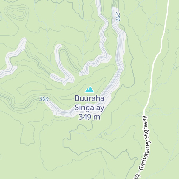 Map of Buuraha Singalay