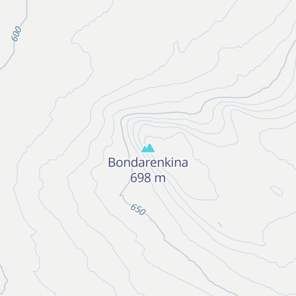 Map of Bondarenkina