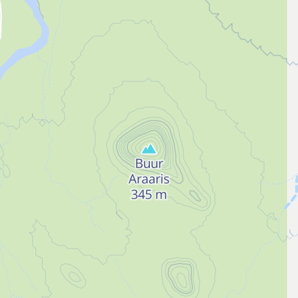 Map of Buur Araaris