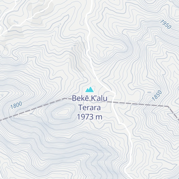 Map of Bekē K’alu Terara