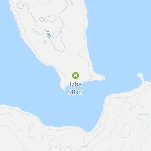 Map of Izba