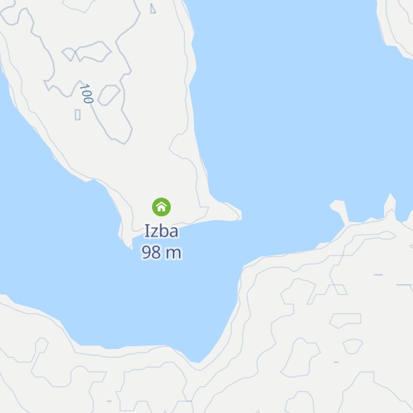 Map of Izba