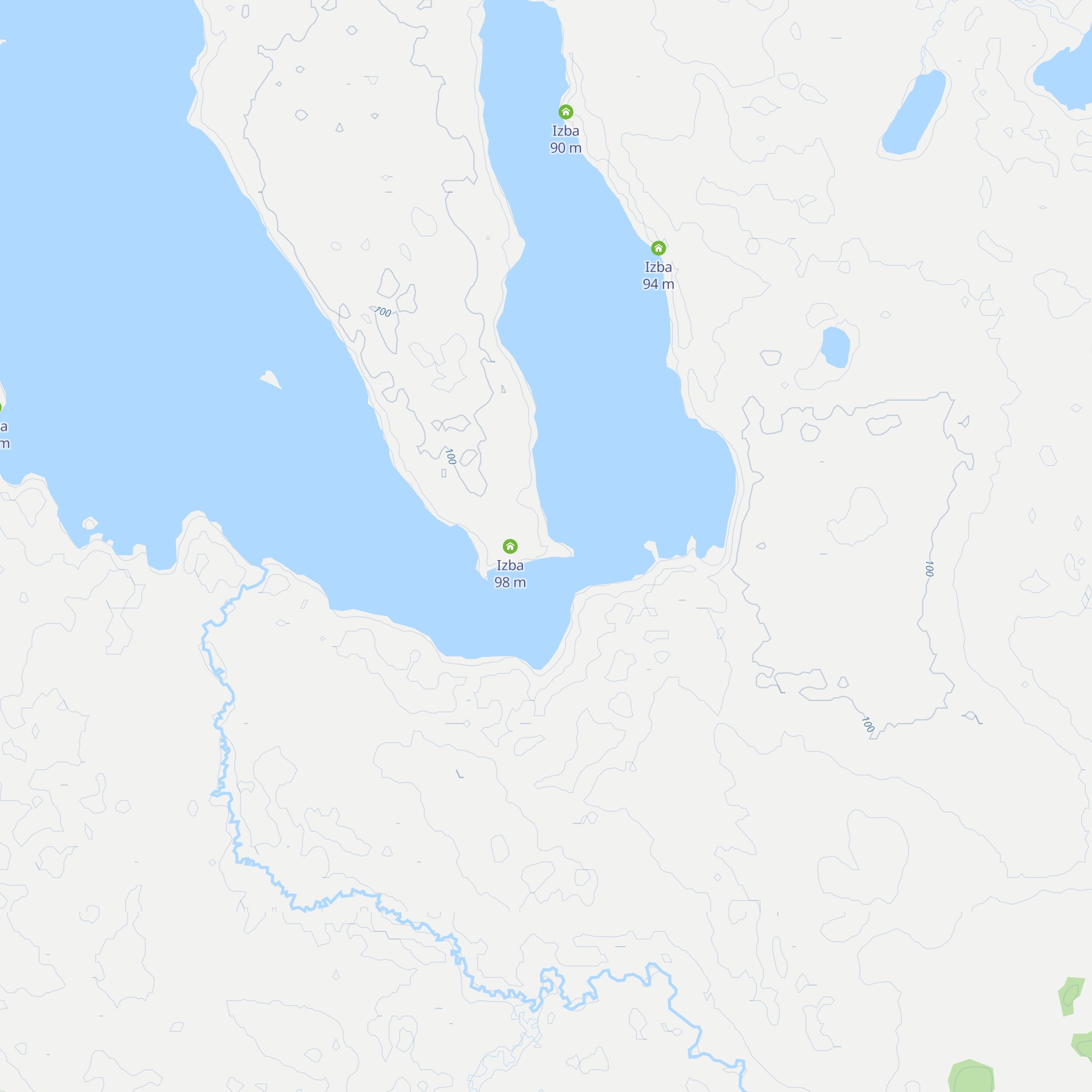 Izba map
