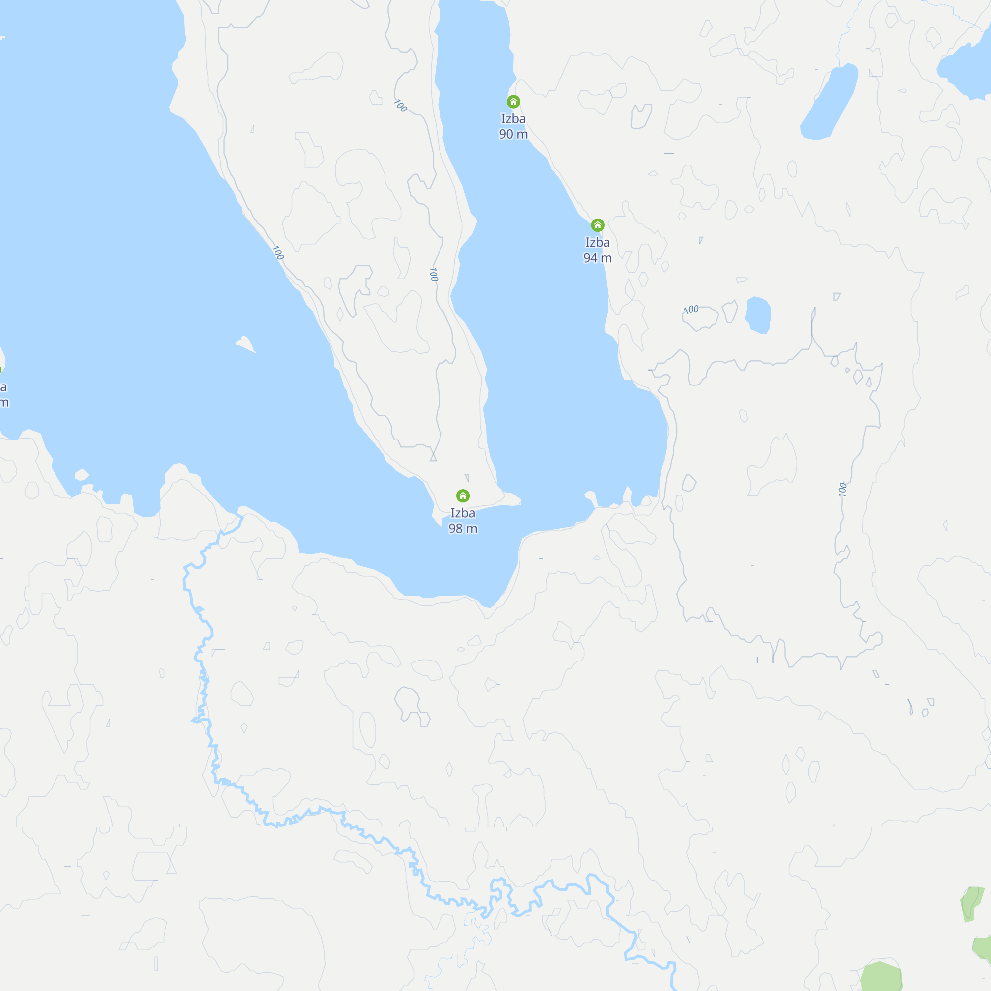 Izba map