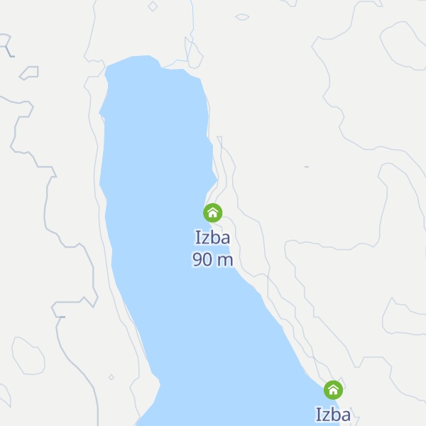 Map of Izba