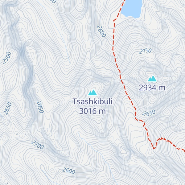 Map of Tsashkibuli