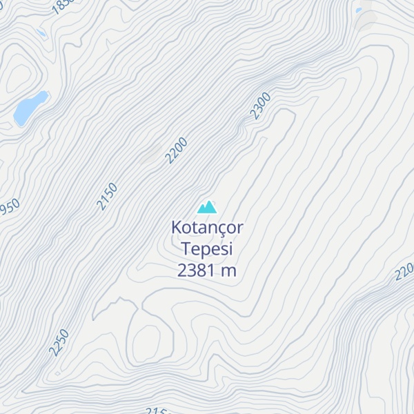 Map of Kotançor Tepesi