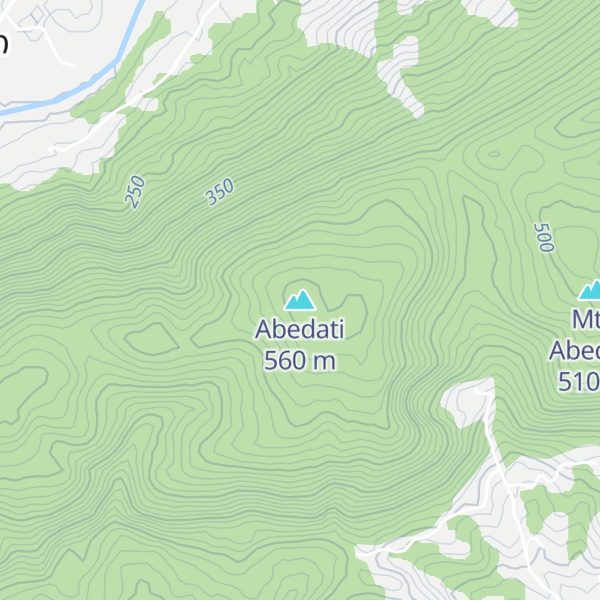 Map of Abedati