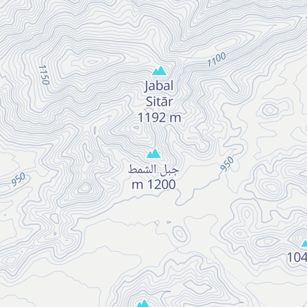 Map of جبل الشمط