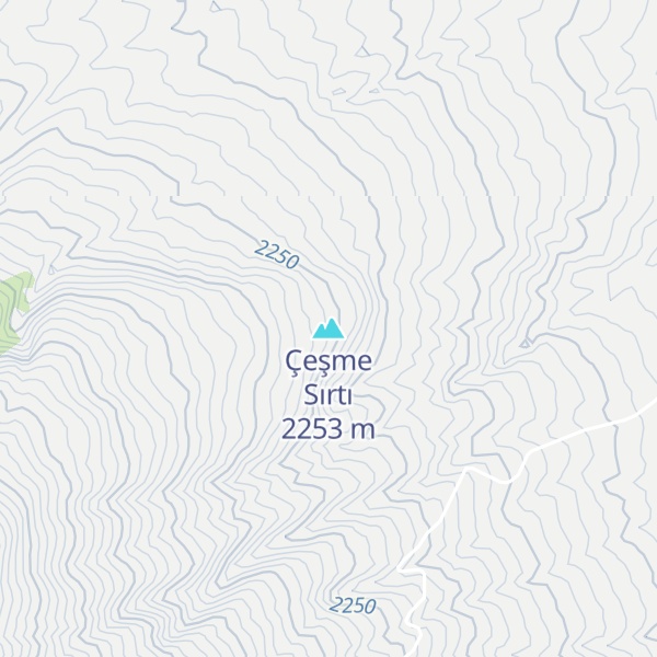 Map of Çeşme Sırtı