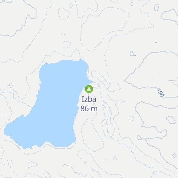 Map of Izba