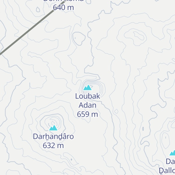 Map of Loubak Adan