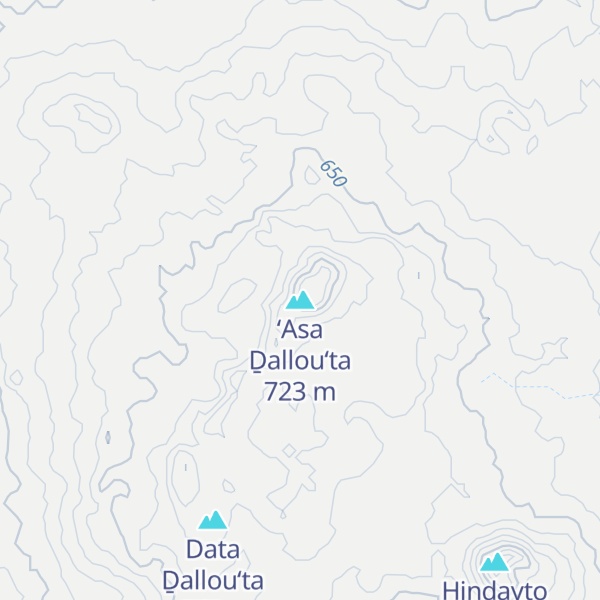Map of ‘Asa Ḏallou‘ta