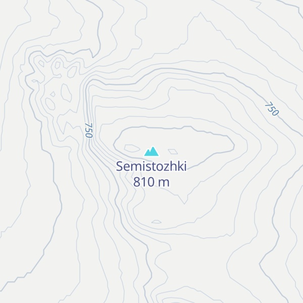Map of Semistozhki