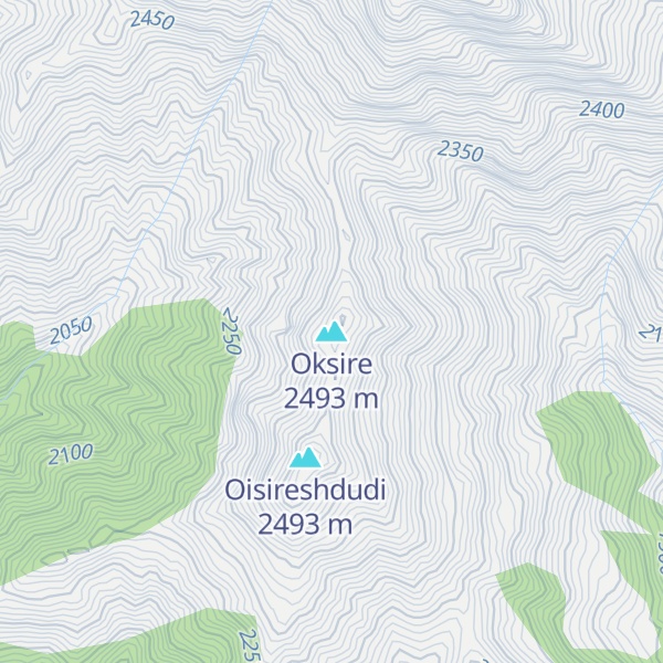 Map of Oksire