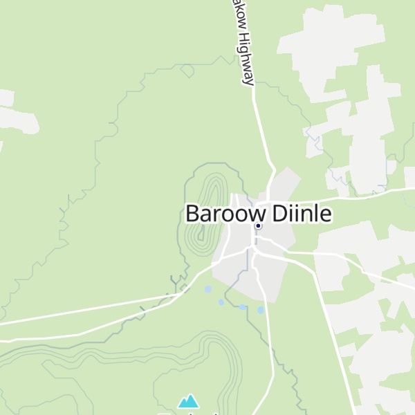 Map of Barow Diinle