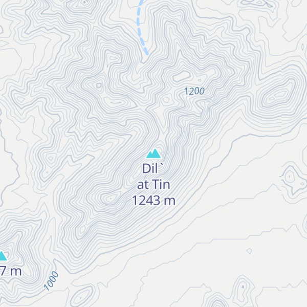 Map of Dil` at Tin