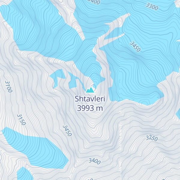 Map of Shtavleri